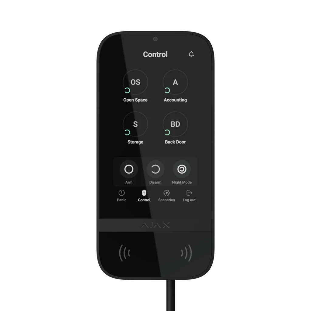 Ajax Superior KeyPad TouchScreen Fibra